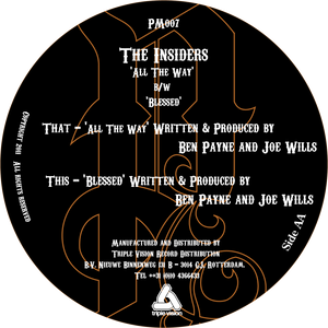 The Insiders - All The Way / Blessed